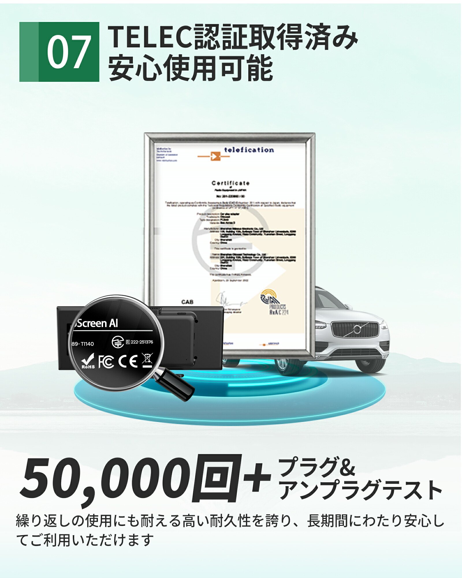 楽天市場】【公式店】オットキャスト Ottocast ScreenAI Gemini AI音声