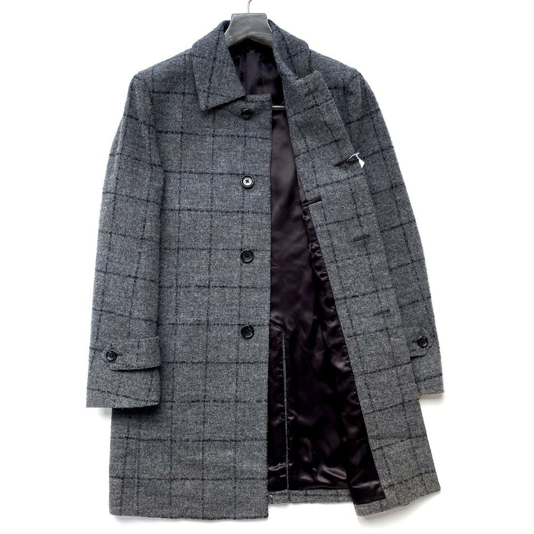 楽天市場】D'URBAN【ダーバン】日本製ステンカラーコートチェック