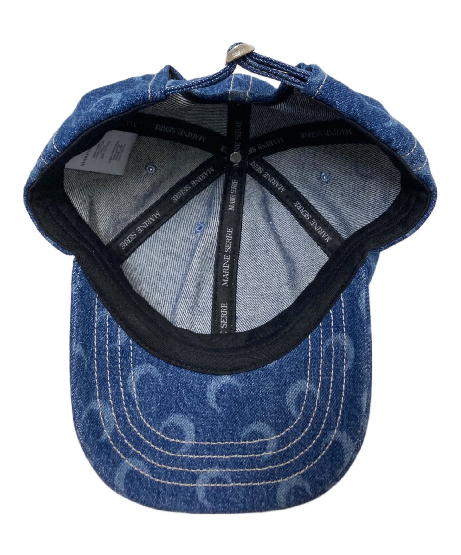 中古・古着通販】MARINE SERRE (マリーンセル) デニムベースボール