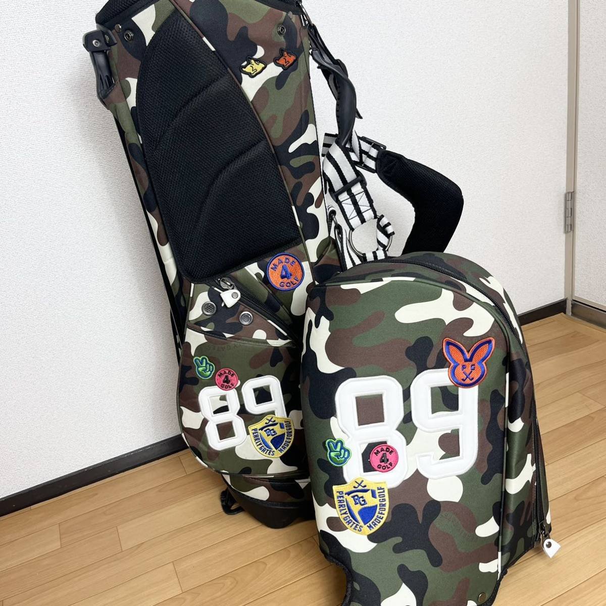 Yahoo!オークション - 送料無料 パーリーゲイツ ワッペンカモフラ 迷