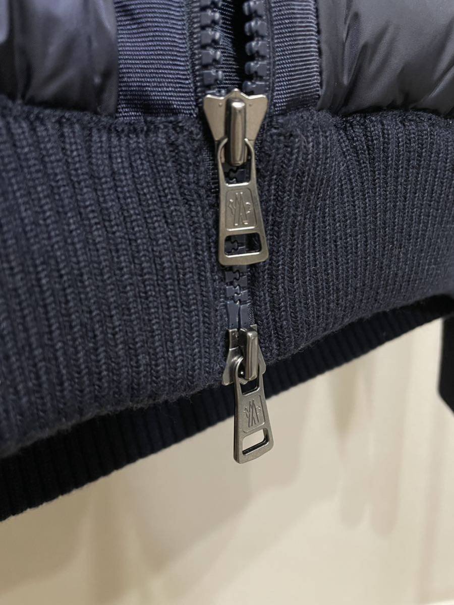 モンクレール MONCLER ハイブリッドニットダウン size L 正規品 超美品