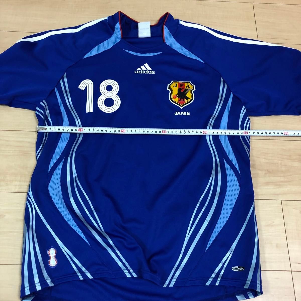 ユニフォーム 小野伸二 18番 アディダス 日本代表 サッカー日本代表