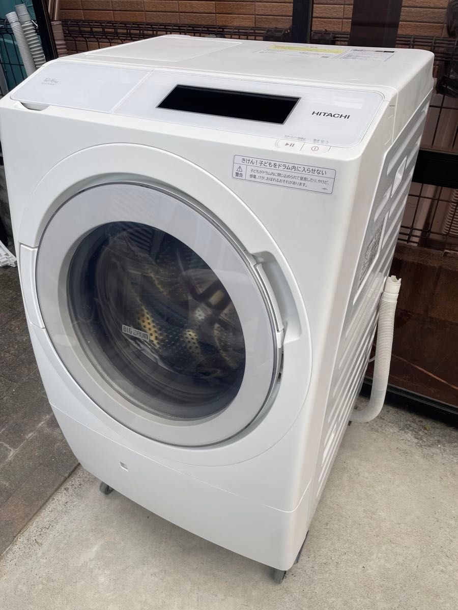 日立の最上位モデル】2023年製 日立ドラム式洗濯機 BD-STX120HL｜Yahoo