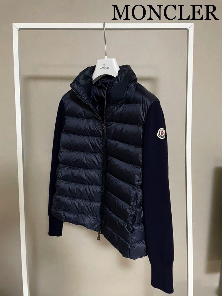 モンクレール MONCLER ハイブリッドダウンニット 2020年〜21年秋冬