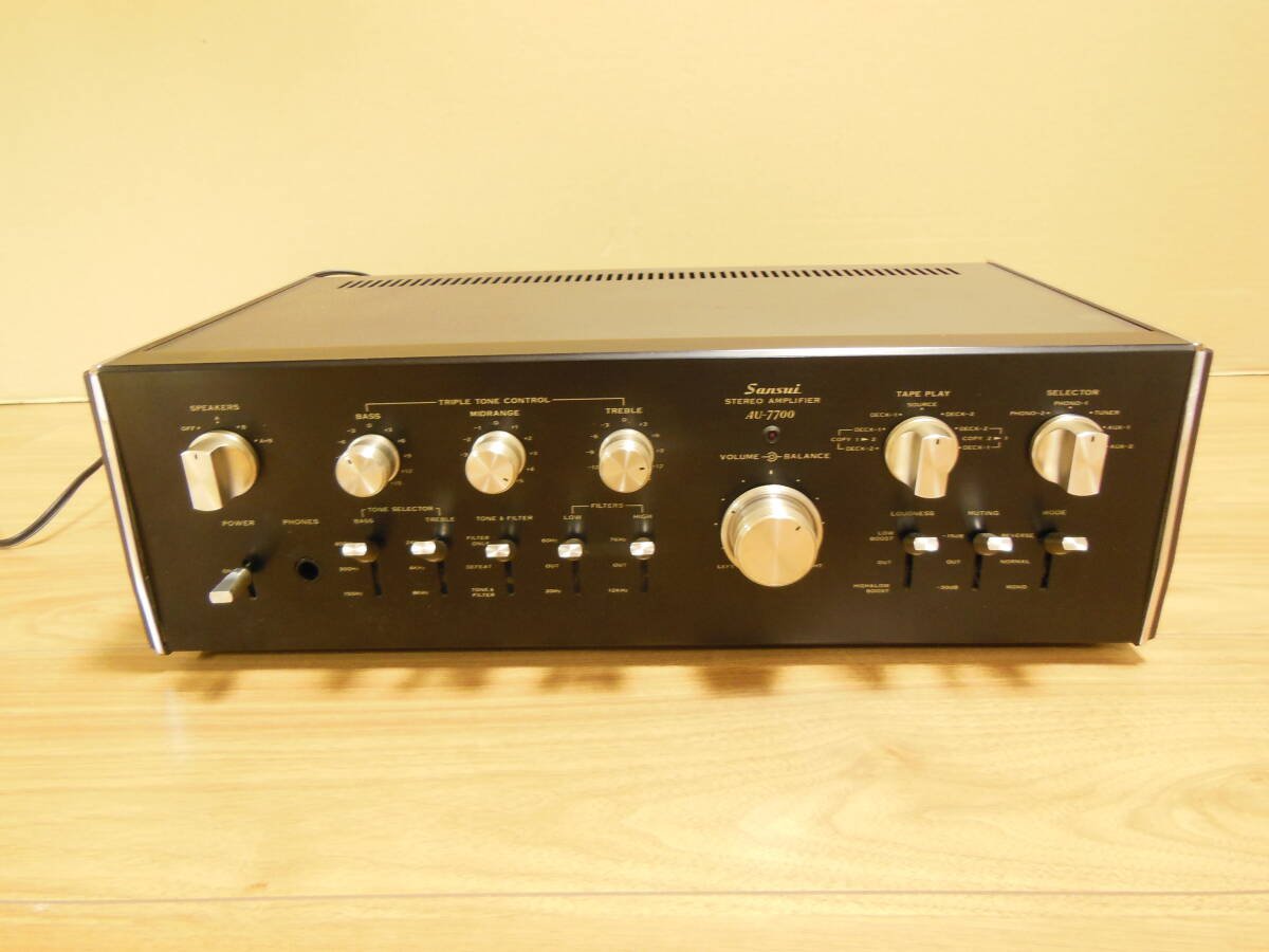 Yahoo!オークション -「sansui au 7700」(一般) (アンプ)の落札相場