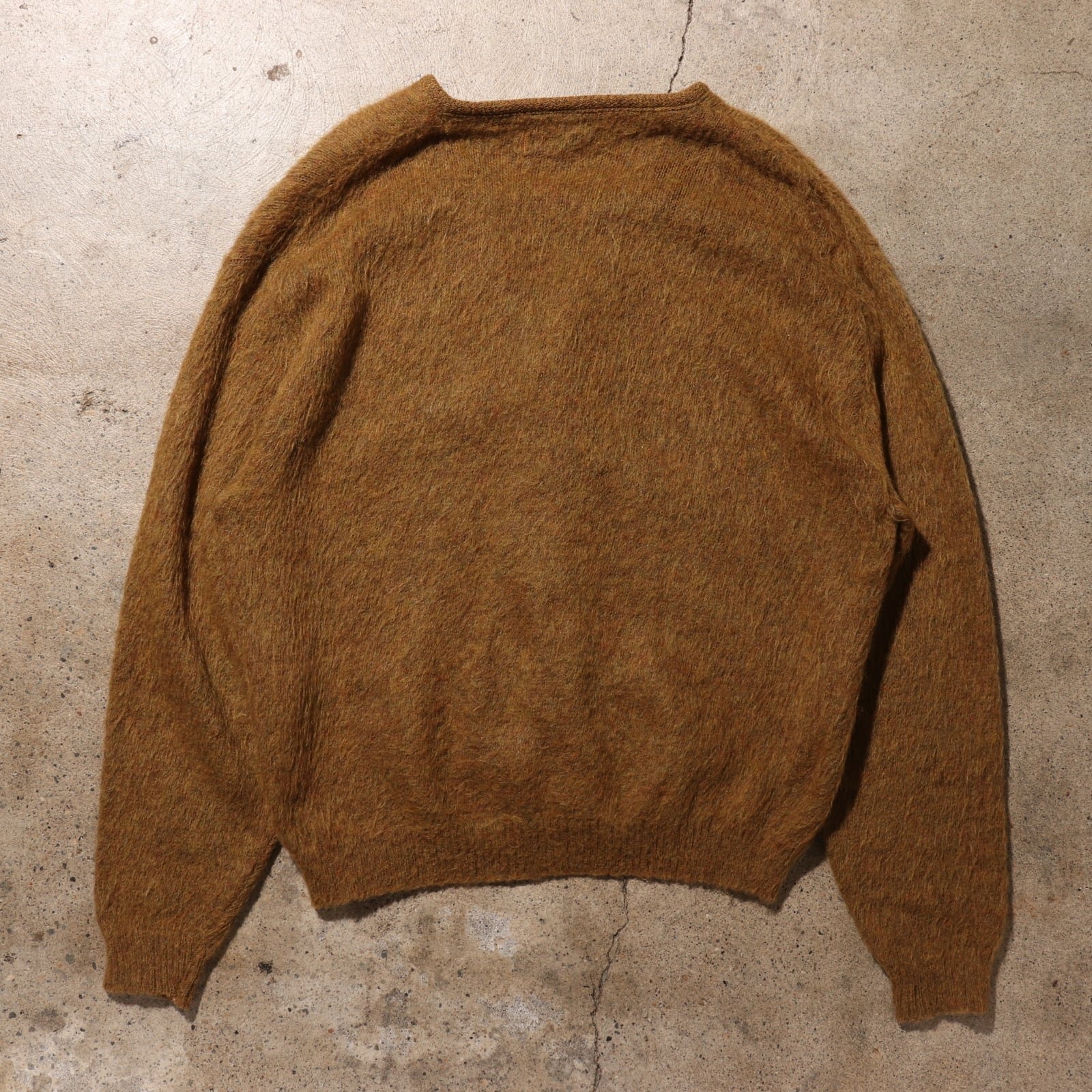 極美品 XL 60s BRENT ヴィンテージ モヘアカーディガン mohair vintage