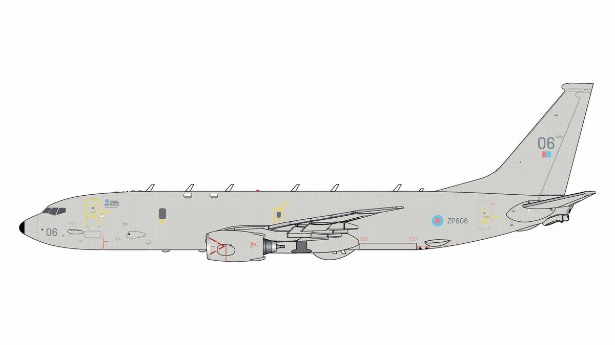 GMRAF136 GEMINI MACS Royal Air Force RAF / イギリス空軍 P-8A