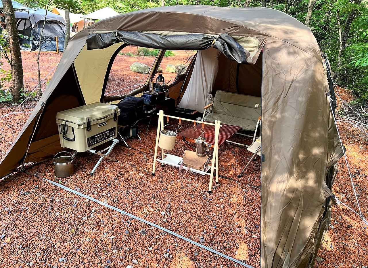 ogawa（オガワ）のフラグシップモデル2ルームテント「ティエララルゴ