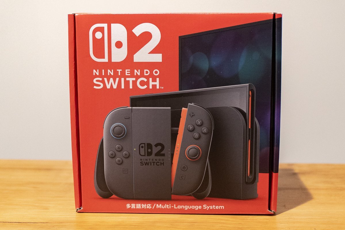 満を持して発売された「Nintendo Switch 2」多言語対応版の開封式！