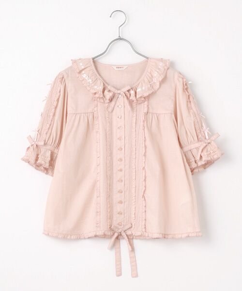ローンフリルブラウス （シャツ・ブラウス）｜PINK HOUSE / ピンク