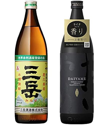 Amazon.co.jp: 焼酎セット 「魔王720ml・三岳900ml」2本セット : 食品