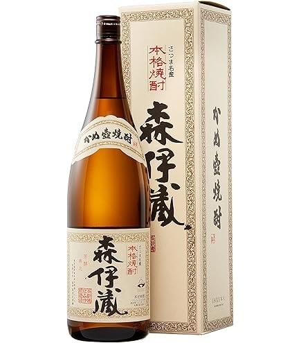 Amazon.co.jp: 森伊蔵 芋焼酎 25度 純正桐箱入り 1800ml 森伊蔵酒造