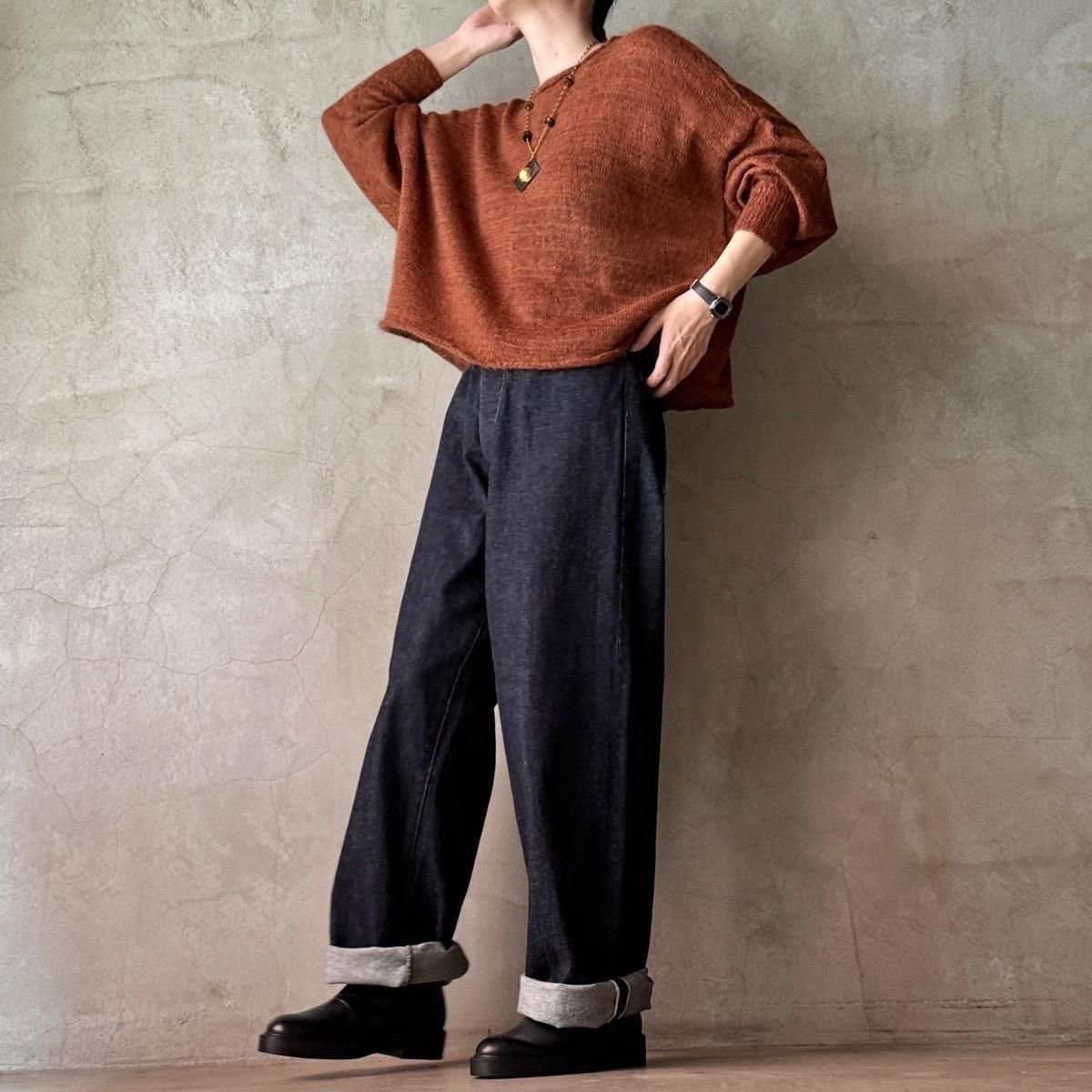 suzuki takayuki fulling knitted cape（スズキタカユキ フリング