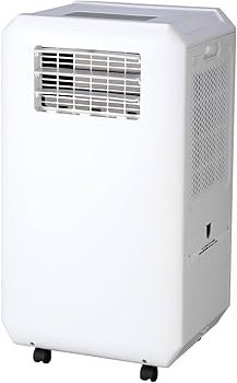 Amazon | 設置工事不要！ダクトレス スポットエアクーラー DL-T2501WH