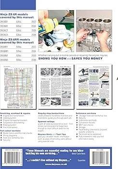 Kawasaki ZX636 (ZX-6R) & ZX600 (ZX-6RR) '03 to '06 (Haynes Service