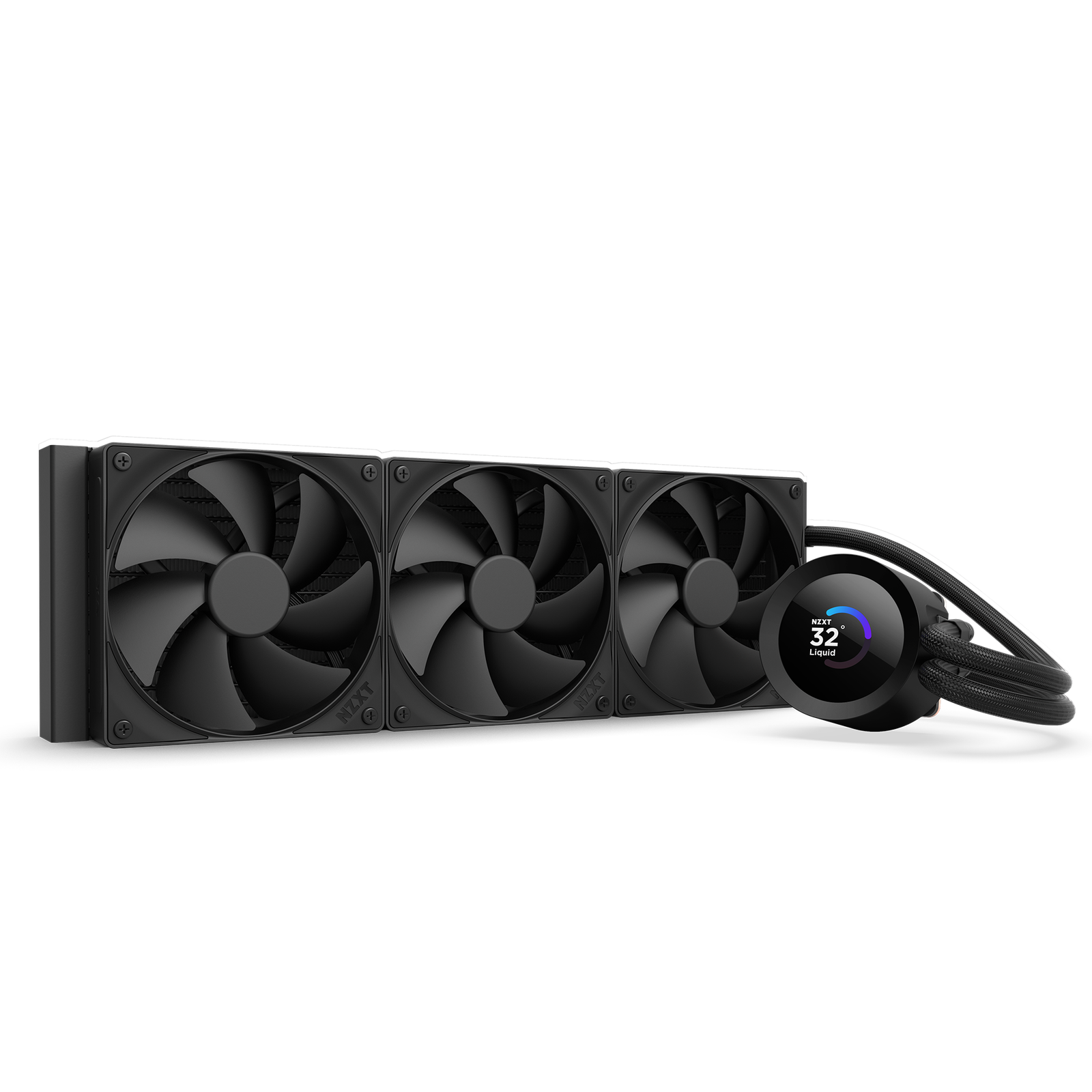 NZXT | Kraken Plus 360 | LCDスクリーン付き360mm AIO液体クーラー