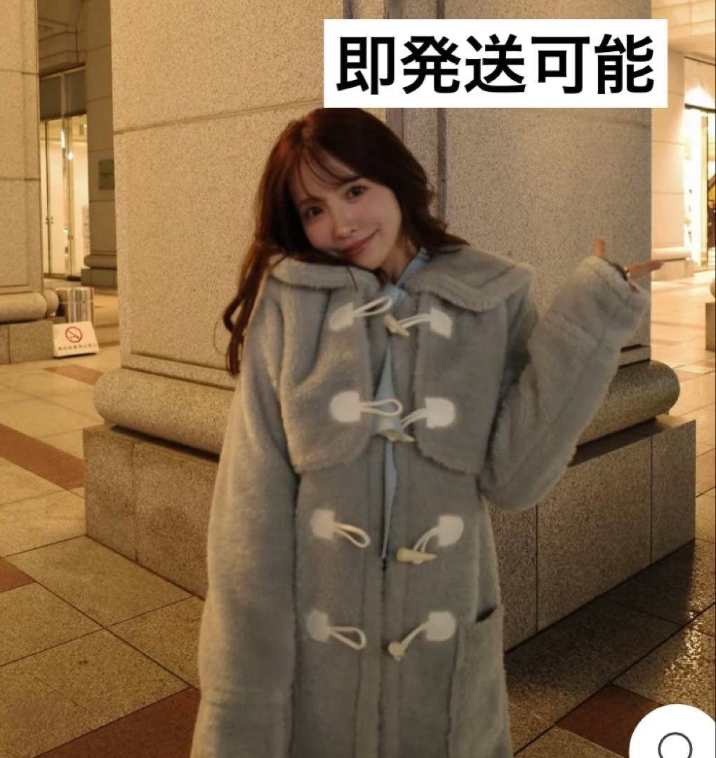 ジャケット・アウター MISTREASS Fluffy Sailor Duffle Coat Fluffy Sailor Duffle Coat - MISTREASS