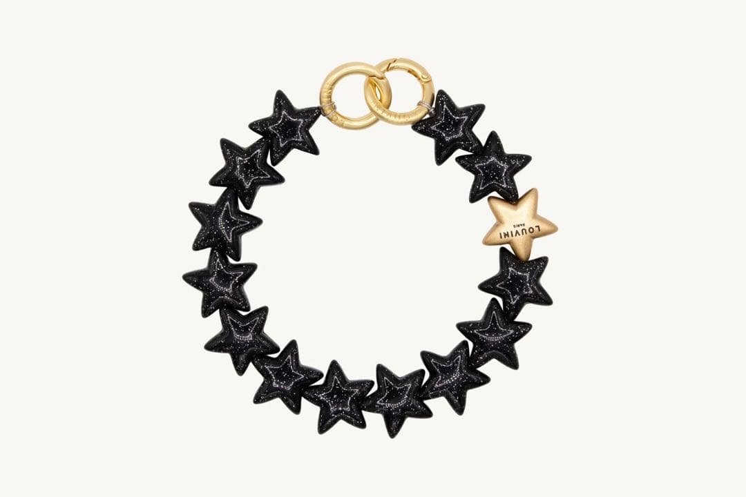 【新品】 LOUVINI ハンドストラップ PETIT ETOILE BLACK ハンドストラップ PETIT ETOILE BLACK – R deco interiors